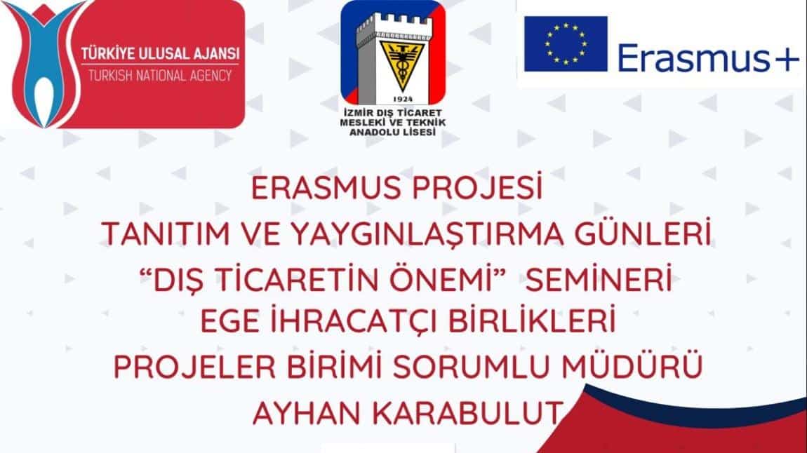 Erasmus projemizin semineri